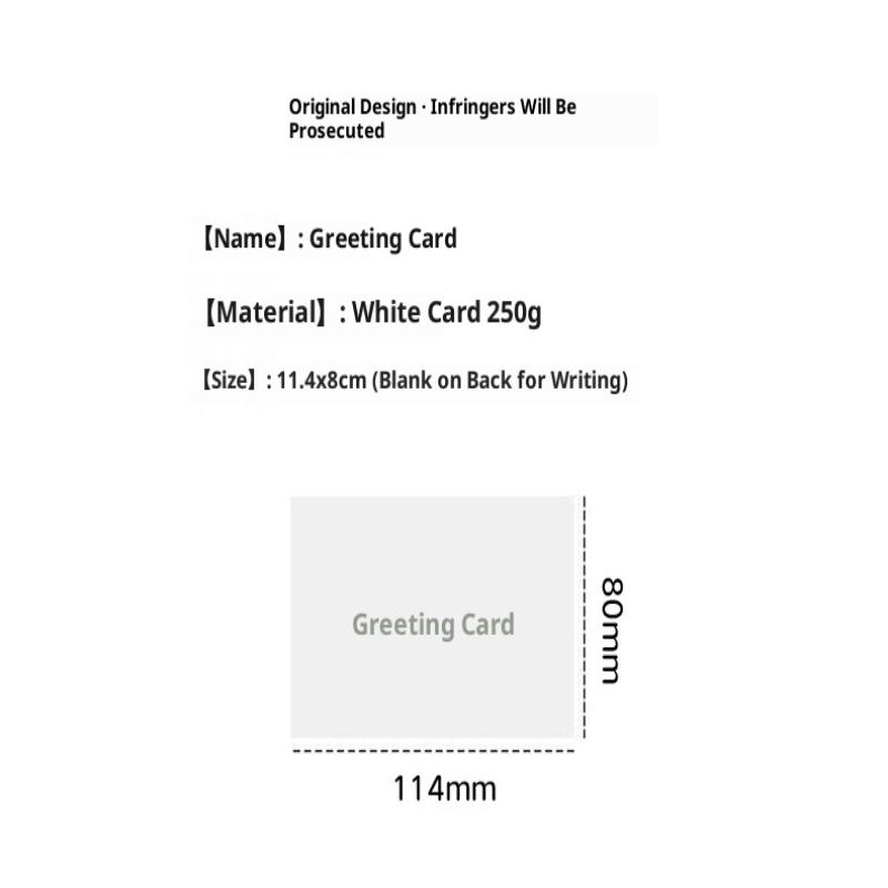 10Pcs Christmas Cards, Handwritten Thanks, Blessings, Messages, Gifts, Decorations, Small Cards, Parties, Birthdays, Holidays