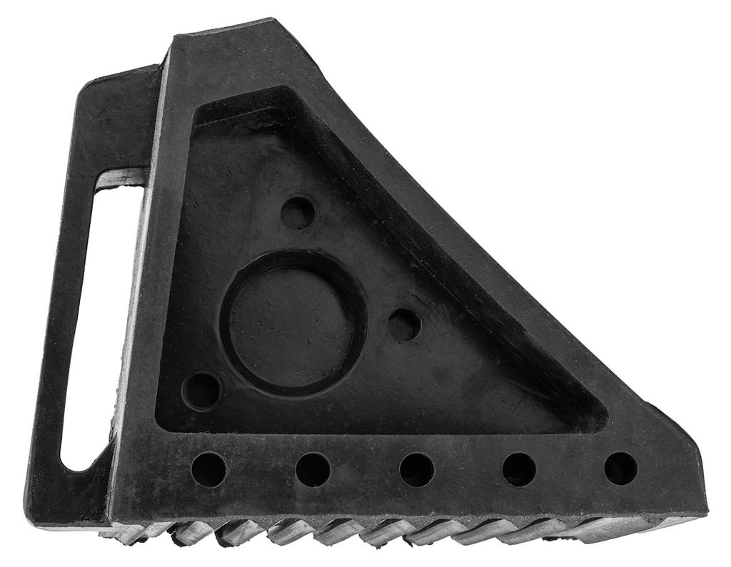 Rubber Wheel Chock With Handle