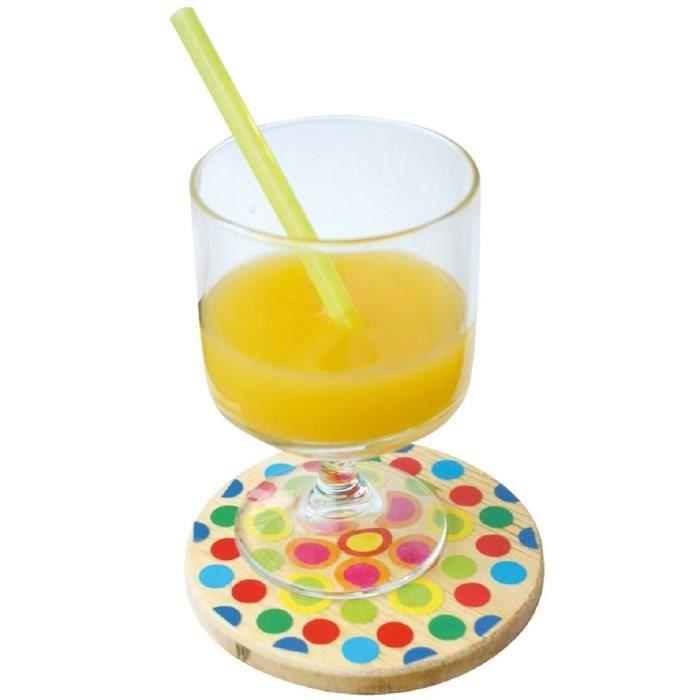 CTOP 348 Pieces Round Stickers Bright Colors