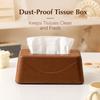 Dust-proof Tissue Box Holder Large Capacity Paper Holder Simple Facial Tissue Box  fo Homestay