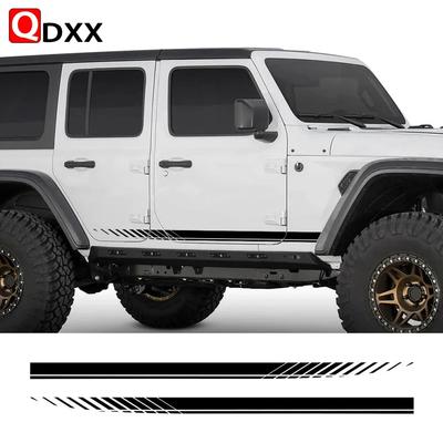 2 шт. Боковая наклейка на автомобиль Для JEEP Cherokee Commander Compass Liberty Patriot Renegade Rubicon Trail Hawk Wrangler Автоаксессуары