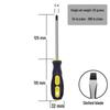Strong Magnetic Multi-Function Screwdriver with Non-Slip Rubber Handle