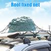 Сетка для багажника автомобиля, эластичная сетка для багажа, органайзер для пикапа, эластичная сетка для багажника на крышу с крючками для автомобильных аксессуаров