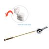 Y3NA Tanks Flush Lever Replacement Front Mount Handle Stainless Steels Toilet Flush Handle Trip Lever Easy to Install