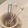 Imitation Pearl Hairpins for Women Girls Elegant Hair Clips Metal U-shaped Hairpins Hairstyle Design Tools