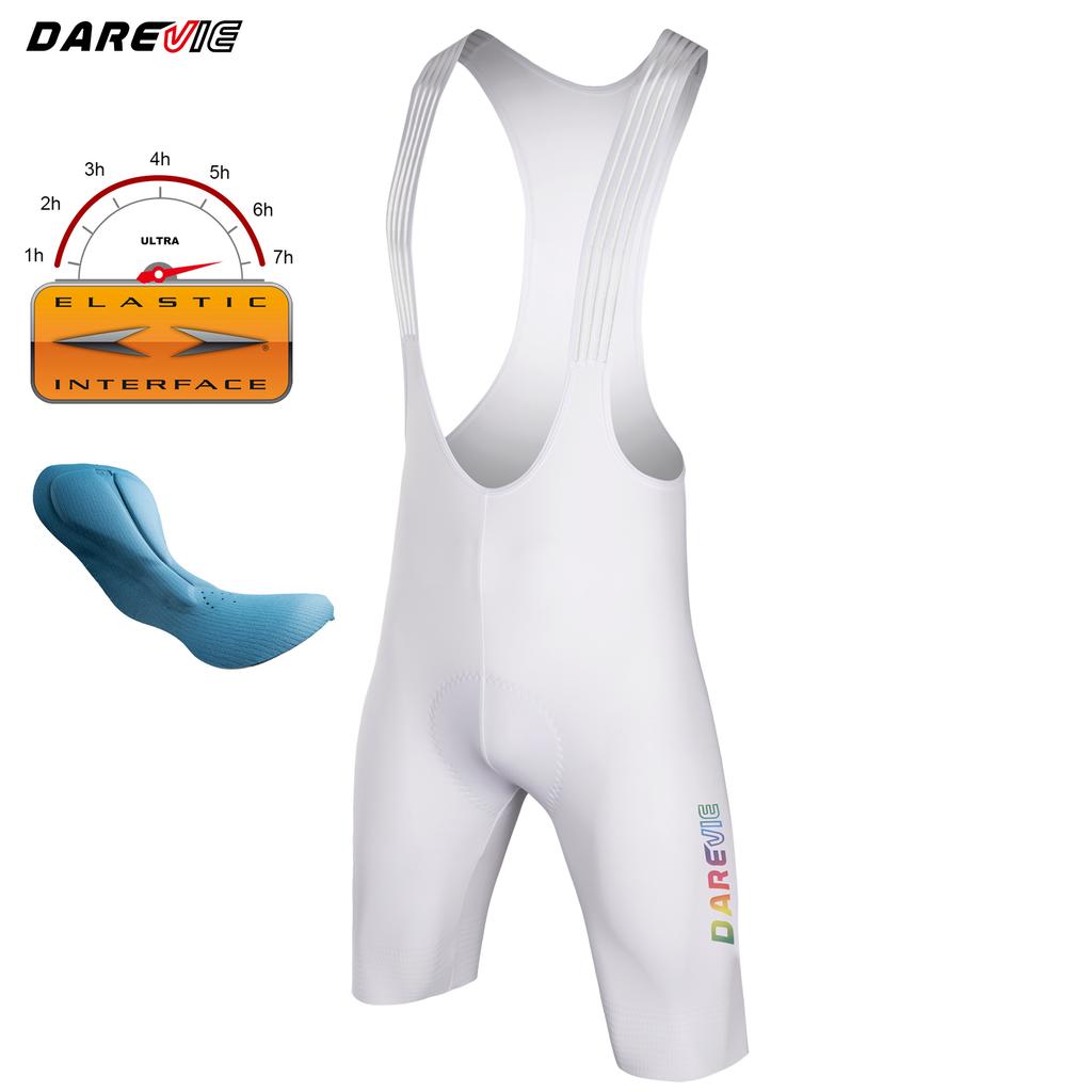 DAREVIE Cycling Men Cycling Shorts Italy ELASTIC-INTERFACE® 120 kg/m³ Pad 4-Way Stretch Cycling shorts Men's Cycling Clothing