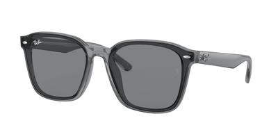 Ray-Ban Солнцезащитные очки RB4392D 645087 Прозрачно-серые 66 мм