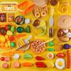 Детский игровой кухонный набор: Разрезаемые фрукты, овощи и пицца