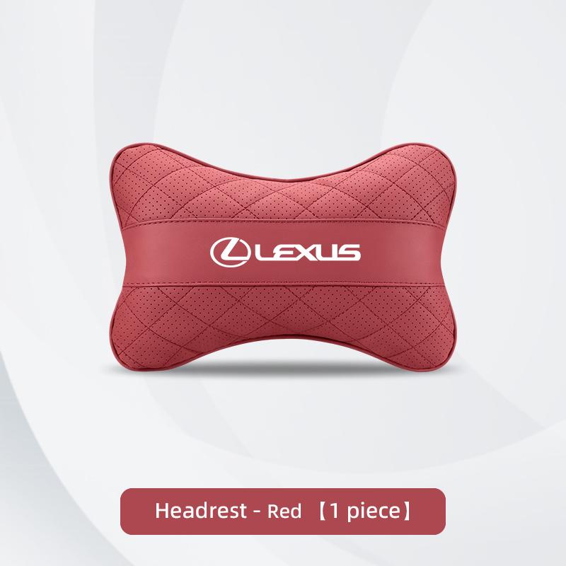MVTT4 Car Neck Pillows Car Headrest Cushion Support Seat Accessories For Lexus IS300h IS250 RX350 NX300h LX570 RX450h CT200h ES350 R