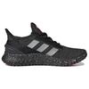 Adidas Neo Kaptir 2.0 Comfortable Fashionable Fabric Non-Slip Wear-Resistant Lightweight Low-Top Running Shoes Men Sneakers Black Red HR0344