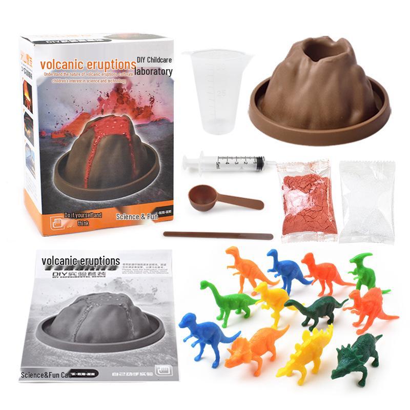 Набор для научного эксперимента «Вулканическое извержение» для детей