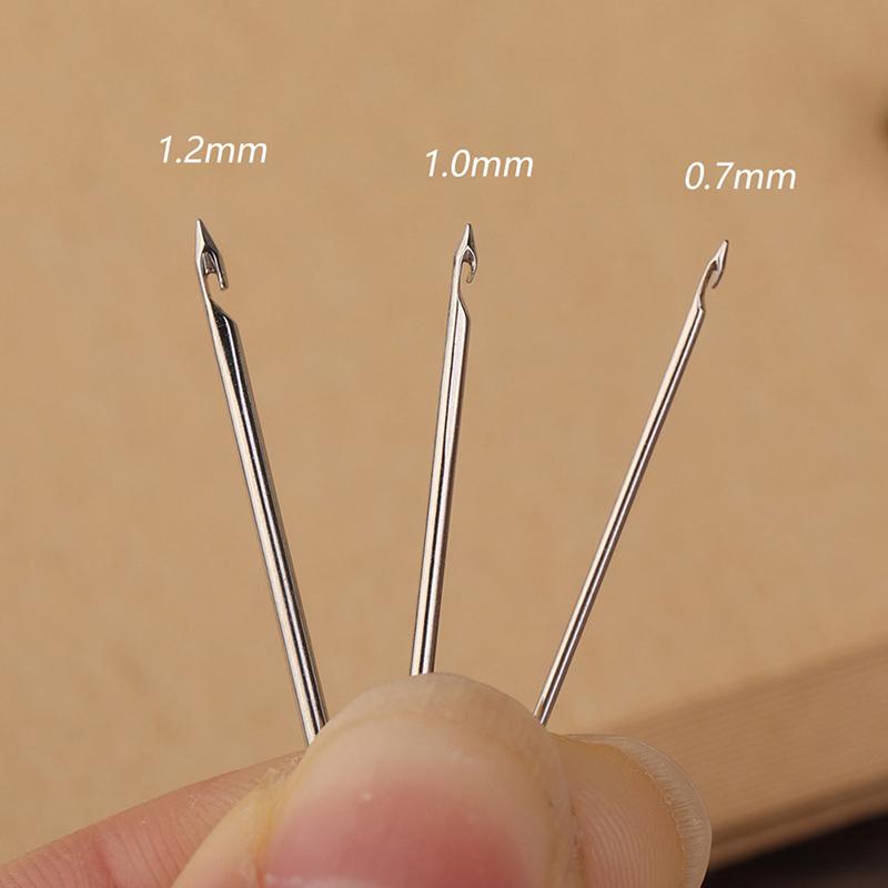 1 комплект. Французская вышивка крючком. Ручная вышивка крестиком. Котто. Вязание крючком. 3 иглы.