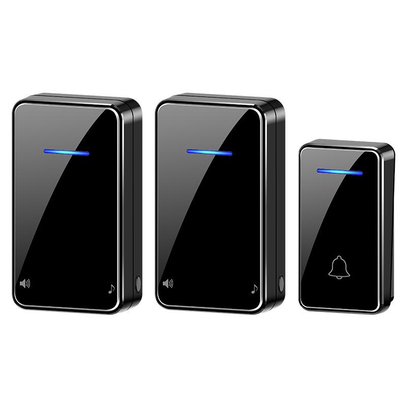 Self-Powered Wireless Doorbell & Elderly Call Button with Long-Range Remote Control