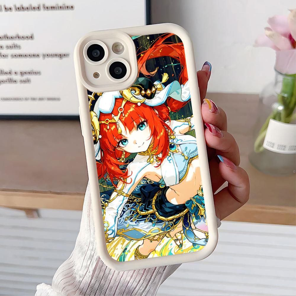 Чехол для мобильного телефона GI Nilou, утолщенный ТПУ, для iPhone 17 16 15 14 13 12 11 Air Pro Max Plus, цветной