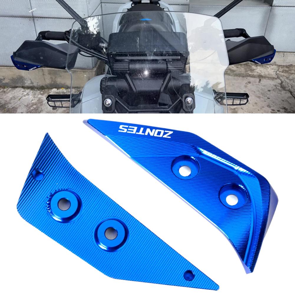 НОВЫЙ Для ZONTES 368G 368 G ZT368G 2024 2025 2026 Алюминиевый ЧПУ Защитные Декоративные Накладки на Руль Мотоцикла Защита Руля H4O2