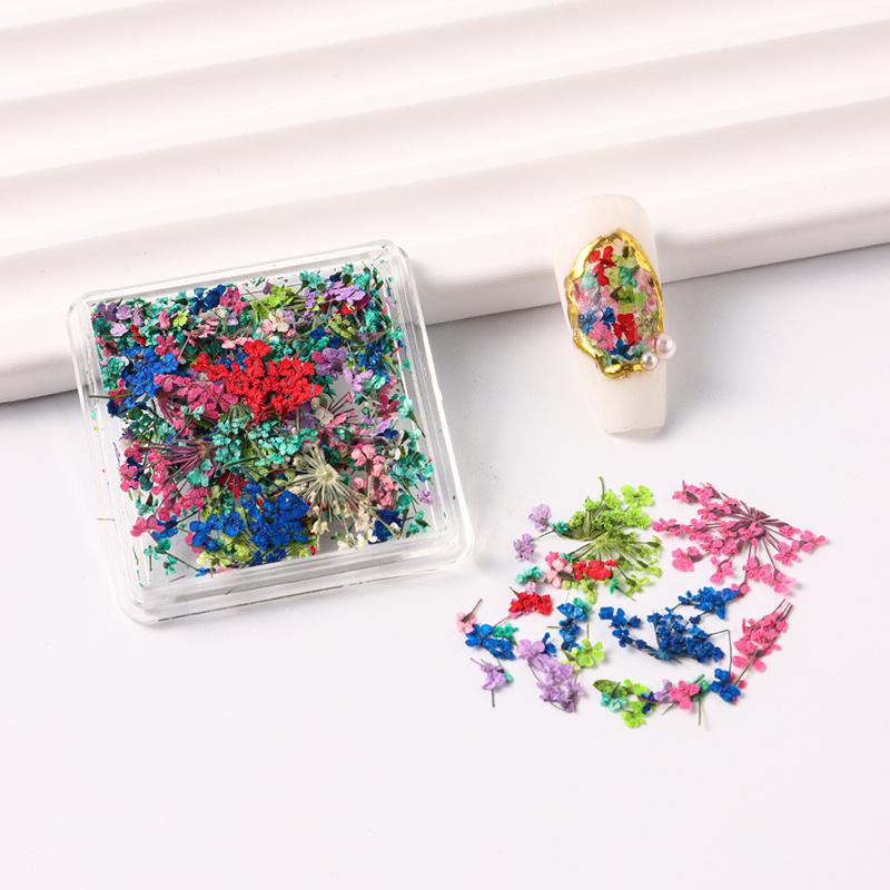 Украшения для ногтей своими руками в японском стиле, гель для ногтей, сушеные цветы, украшения для ногтей, украшения для салонов красоты