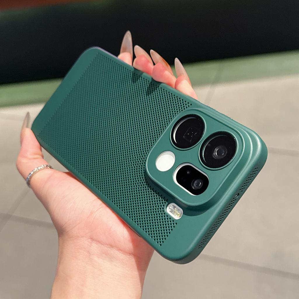Жесткий чехол для телефона с защитой от перегрева для OPPO Find X9 Pro, охлаждающая сотовая сетка, ПК-чехол, корпус