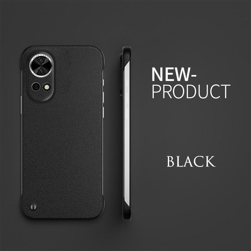 Чехол из кожи бизнес-личи для Huawei Nova 13 12 11 10 9 8 7 Pro Ultra SE, ультратонкий, безрамный, матовый, ударопрочный, с защитой от отпечатков пальцев, жесткий чехол для ПК