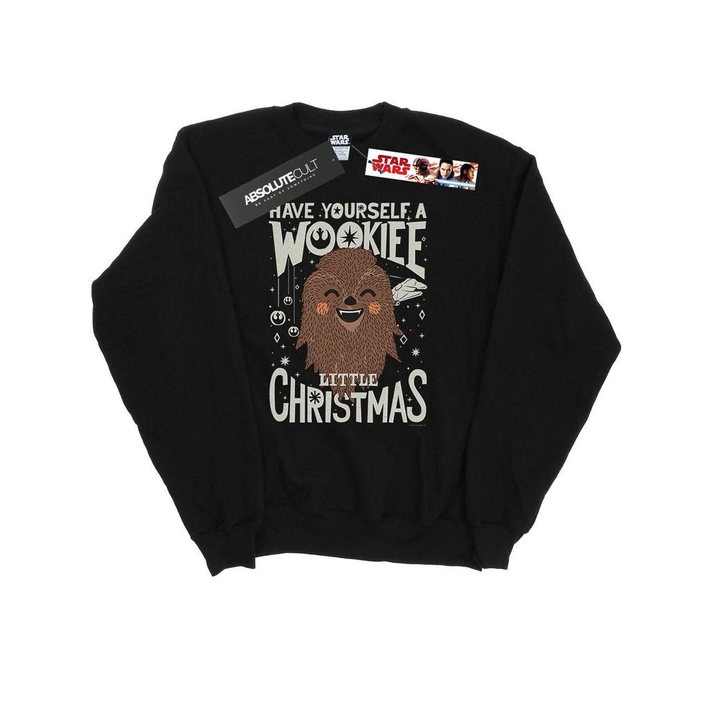 Star Wars Mens Wookiee Little Christmas Sweatshirt