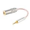 Audio Adapter Cable Male To Female Headset Conversion Cable Adapter for ZX300A HiFiman2.5mm Balanced Male To 4.4mm