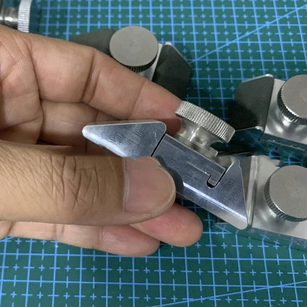 4,5*2,5 см 1,7*0,9 дюйма Зажим для шлифовки Устойчивый зажим для наждачной бумаги Универсальное полировальное оборудование Для столярных проектов