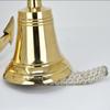 Старинный/старинный латунный корабельный колокол ручной работы, цельный, старинный, полированный, премиальный, морской, корабельный, декор и подарки для кораблей ВМС - большой, 11 дюймов