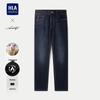 Мужские зимние джинсы прямого кроя в стиле business casual от HLA