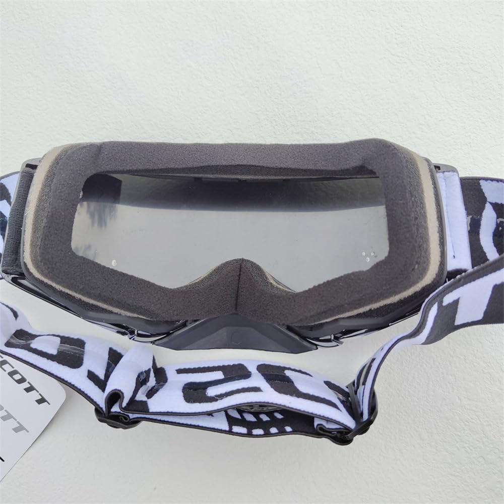 [QIKEJI] Goggles for Bikes, Off-Road, Motocross UV Protection, Dustproof, Windproof, Impact Resistant Convenient Storage, Unisex