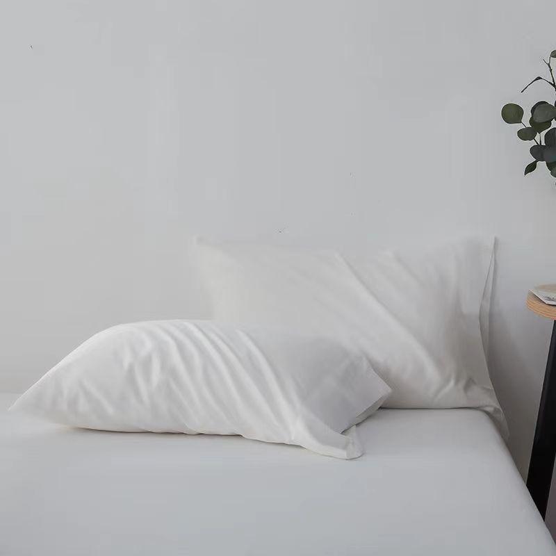2 шт. наволочки 100% бамбуковое волокно охлаждающие антибактериальные однотонные летние наволочки в стиле конверта для дома и отеля 50x75 см