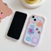 Cute Silicone Case for Redmi Note 12 11 Samsung A54 A14 iPhone 11 13 Oppo Reno 8T Infinix Note 30 Pro Funda Painted Cartoon Bear Cover Soft TPU Bumper