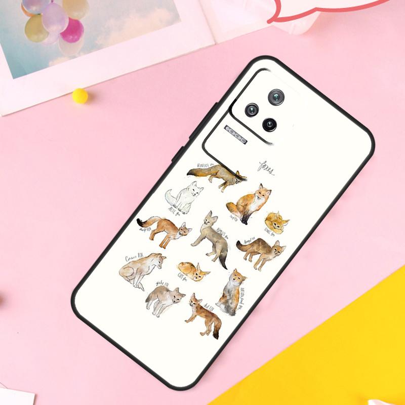Чехол с рисунком лисы для Xiaomi 14 Ultra 13 11T 12T 13T Pro 12 Lite POCO X6 Pro M6 X3 X4 X5 M5s F3 F5