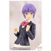 Kotobukiya Короткий парик для школы A Оранжево-фиолетовый Масштаб 1/10 Примерно 63 мм