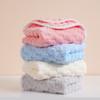 1 шт. Мягкое утолщенное полотенце для лица из кораллового флиса, впитывающее воду и быстросохнущее, однотонное полотенце для рук для ванной комнаты