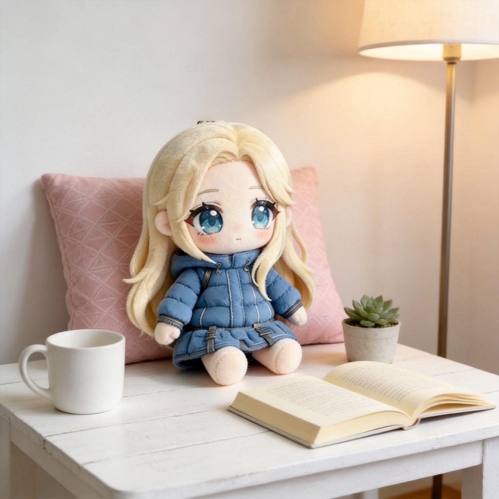 Hugh Diana Pragmata Game Merch Plush Toy Soft Pp Cotton Filling Collectible Decor Doll