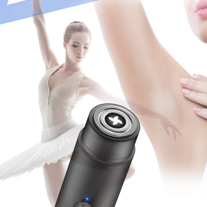 Mini Electric Shaver Portable Men's Shaver Electric Razor Beard USB Shaver Hair Removal