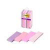 Post-it Notes, Strong Adhesive Sticky Notes, Multicolor 7N, 75 X 25 Mm, 45 Sheets, 4 Colors, 2 Pads Each, Clear Case, 500SS-MC-7N