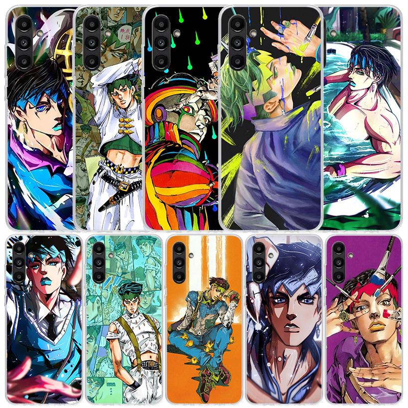 Чехол для телефона JoJo Adventure Rohan Kishibe для Samsung Galaxy A17 A37 A57 A16 A15 A14 A13 A56 A55 A54 A53 A36 A35 A34 A33 A26 A25 A