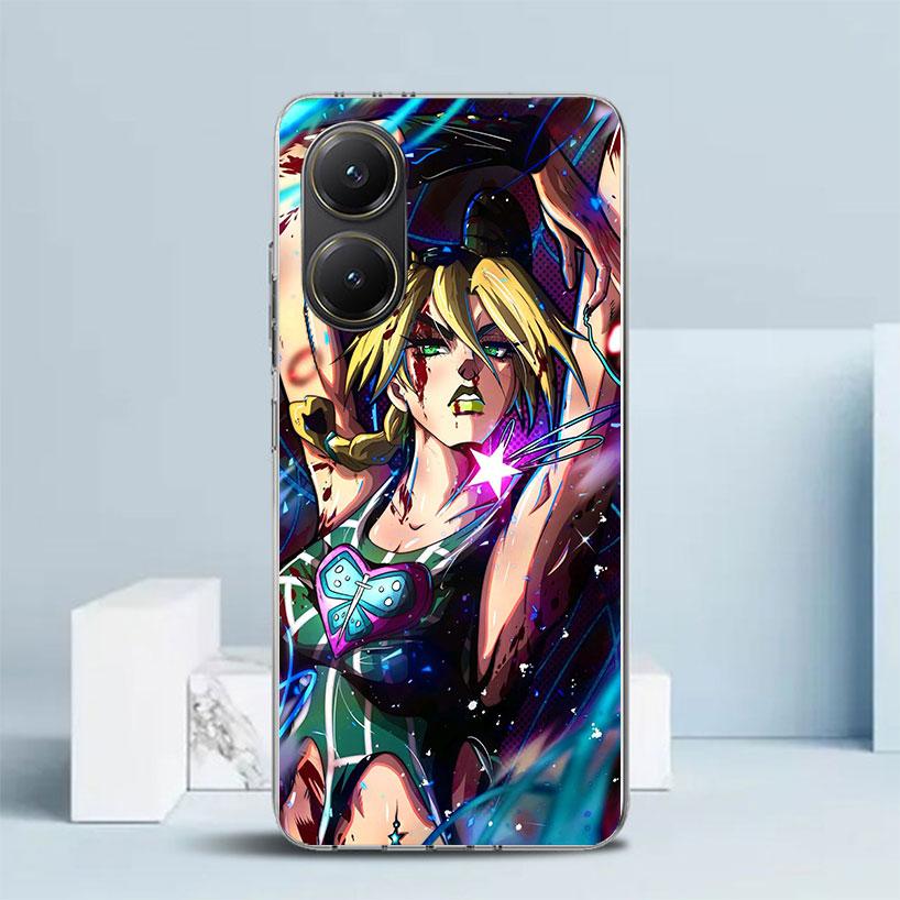 Чехол для телефона JoJo's Bizarre Adventure Джолин Куджо для Xiaomi Poco F7 Ultra X5 X6 X7 Pro M7 Redmi 15C 15 13C 13 12C 12 10C 10 10A