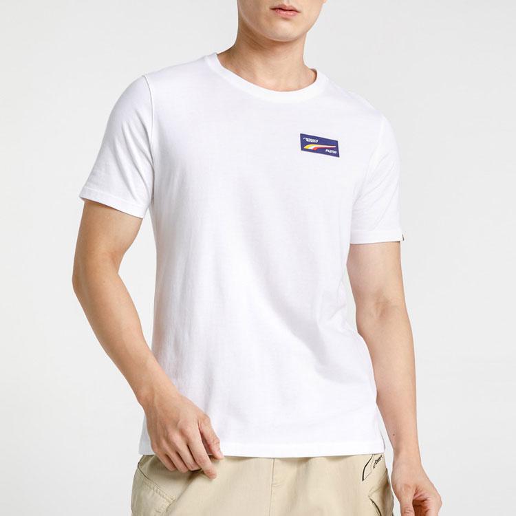 Puma X Randomevent Co-Branded спортивная футболка с круглым вырезом унисекс топы белые 598068-02