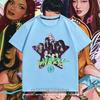 Comfort Breathable KATSEYE Girls Graphic Tee Korean Pop Team Lettering Member Photo Summer Daily Home Outdoor Casual Wear Top