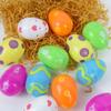 Painting Colourful Easter Egg DIY Educational Toys Fillable Easter Egg Plastic Assorted Eggs