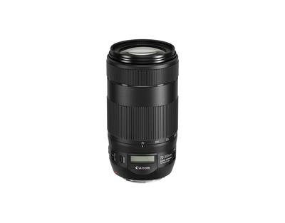Canon Телеобъектив с зумом EF Объектив EF70-300mm F4-5.6 IS II USM Совместимый с полнокадровым EF70-300IS2U