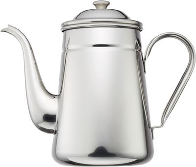 Кофейник Kalita из нержавеющей стали 2200 мл, прямой огонь, сделано в Японии, кофейник, капельница, чайник, кофеварка, чайник, сервировочный чайник, ячменный чай, белая вода