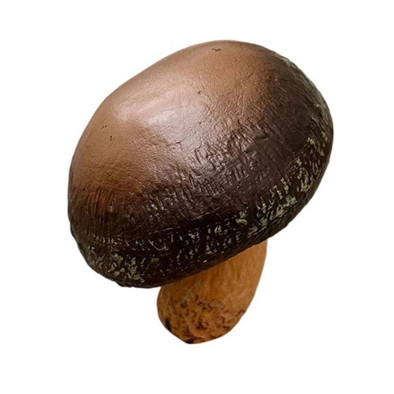 Portable Mini Mushroom Fridge Magnets   Home   Realistic Simulation  PVC Craft