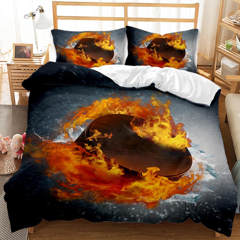 3D Музыкальный комплект постельного белья Музыкальный инструмент Пододеяльник и наволочка 2/3 шт. AU240 * 270 Полноразмерное украшение для дома