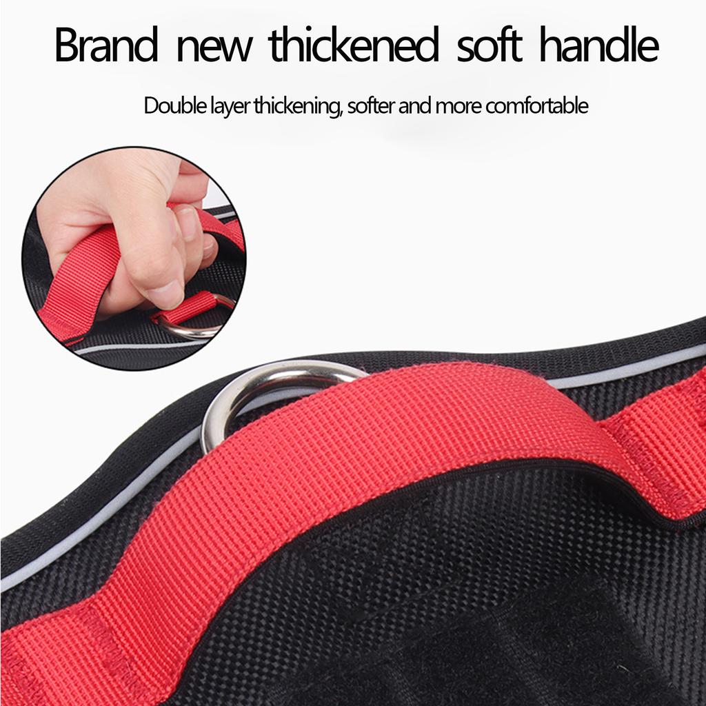 Светоотражающий шлейка для собак среднего размера, тактический жилет для больших собак, большой 1680D, водонепроницаемая ткань Оксфорд, шлейки для собак, аксессуары для домашних животных, принадлежности