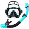 New Large Frame Diving Goggles Snorkel Set