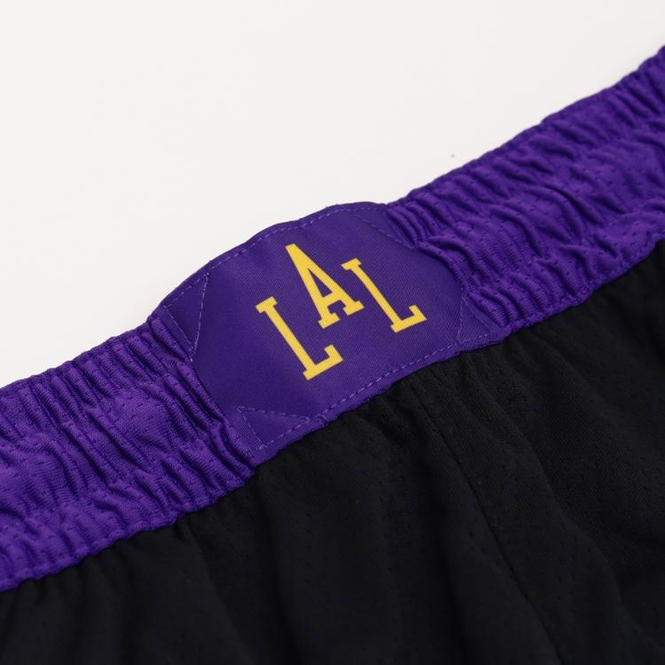 Nike Los Angeles Lakers 2023-24 City Edition Men's NBA Swingman Shorts Black DX8706-010