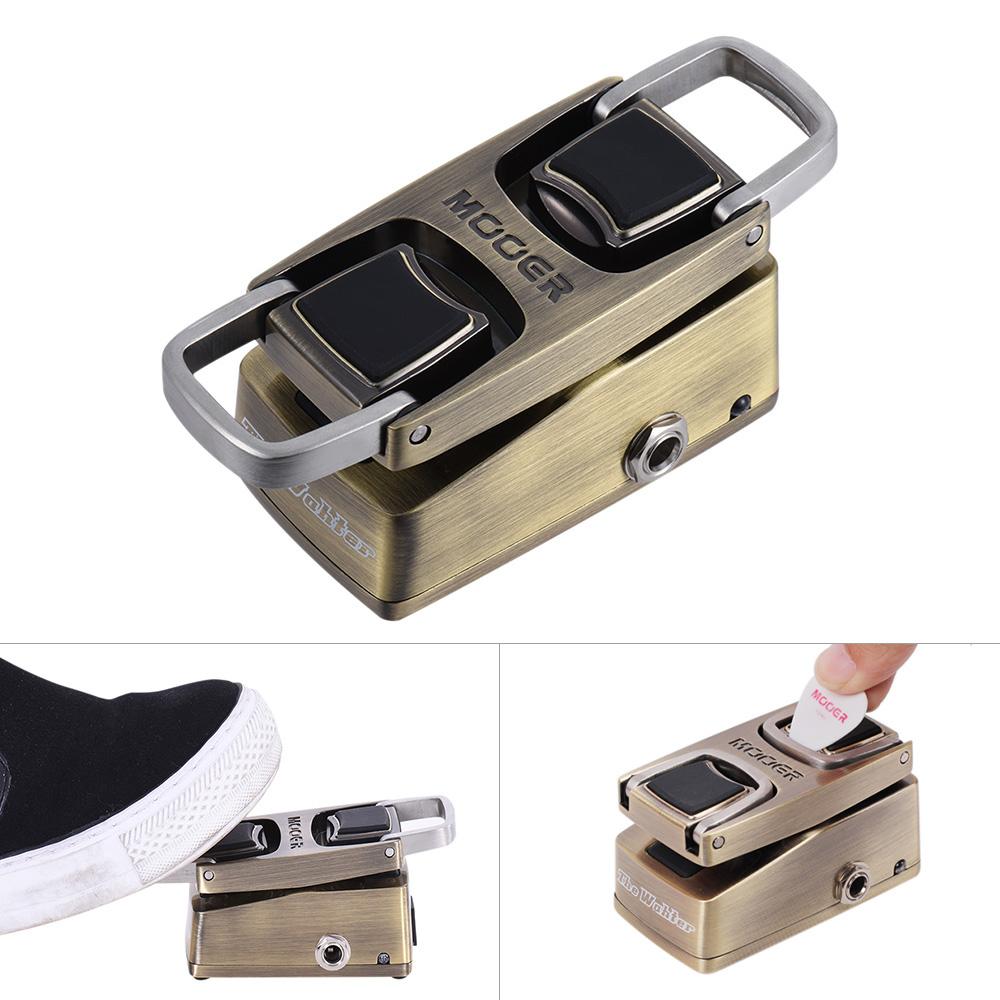 MOOER The Wahter Wah Педаль эффектов для гитары, чувствительный к давлению переключатель, цельнометаллический корпус