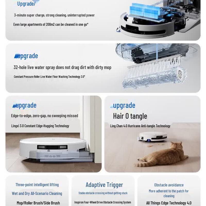 ECOVACS Робот-пылесос и полотер T90 PRO